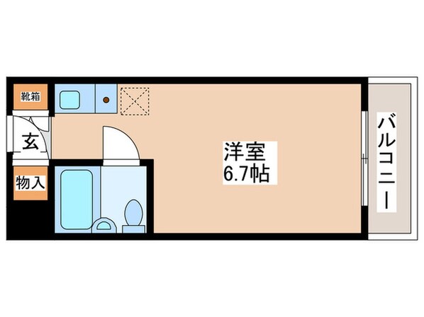 QU館の物件間取画像